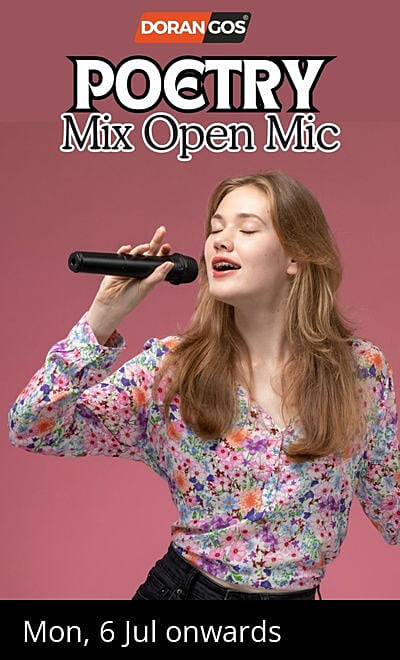 Open Mic Poetry Music