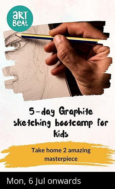 5-day sketching bootcamp for kids