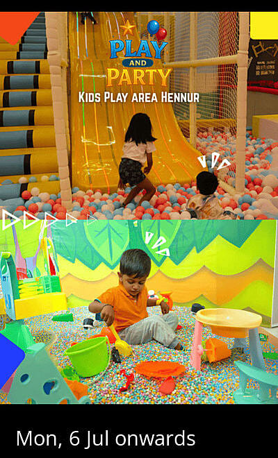 Play and Party - XLR8 indoor sports arena Hennur