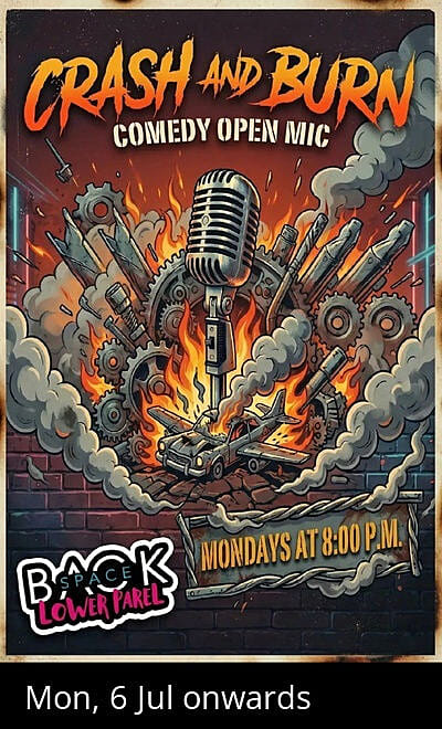 Crash and Burn Comedy Open Mic