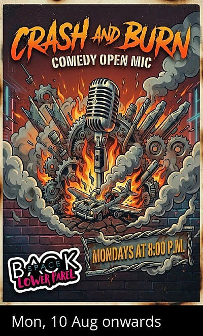 Crash and Burn Comedy Open Mic