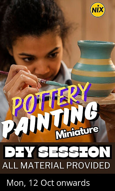POTTERY PAINTING (A DIY SESSION)