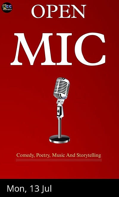 Open Mic : Comedy,Poetry,Music,Storytelling