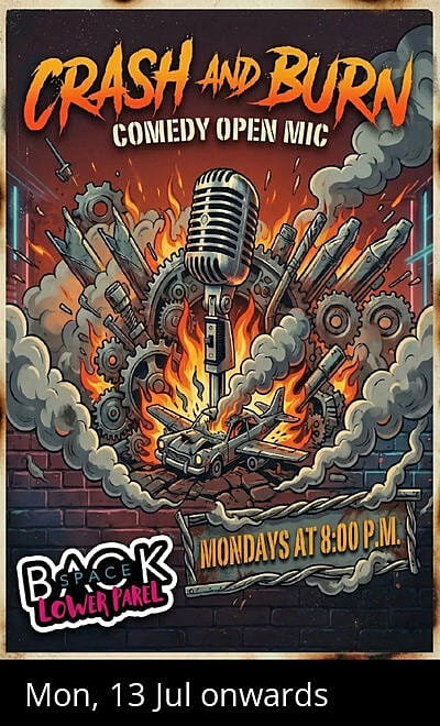 Crash and Burn Comedy Open Mic