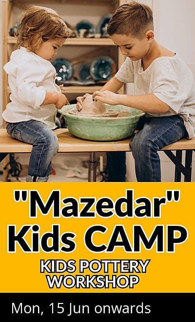 "Mazedar" Kids Camp Pottery workshop