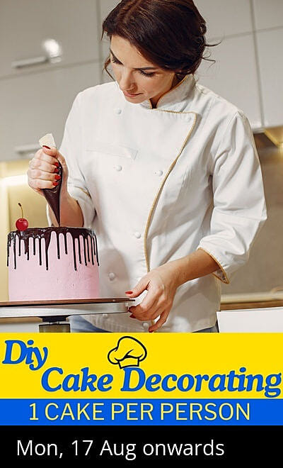 DIY CAKE DECORATING WORKSHOP