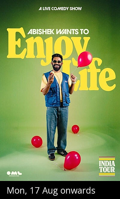Abishek Wants to Enjoy Life - A Comedy Special