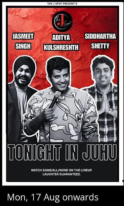 Tonight In Juhu - A Live Standup Comedy Show