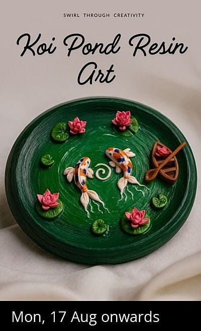 Resin Koi Pond