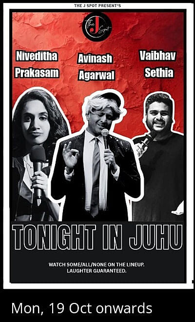Tonight In Juhu - A Live Standup Comedy Show