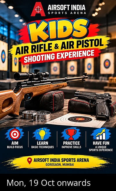Junior Air Rifle and Air Pistol Experience
