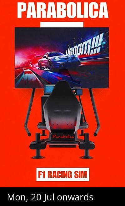 F1 Racing Simulator Experience at Parabolica.