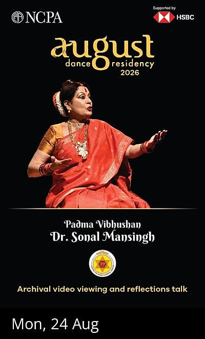 Archival viewing @NCPA August Dance residency