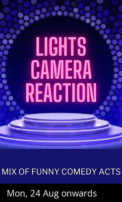 LIGHTS CAMERA REACTION