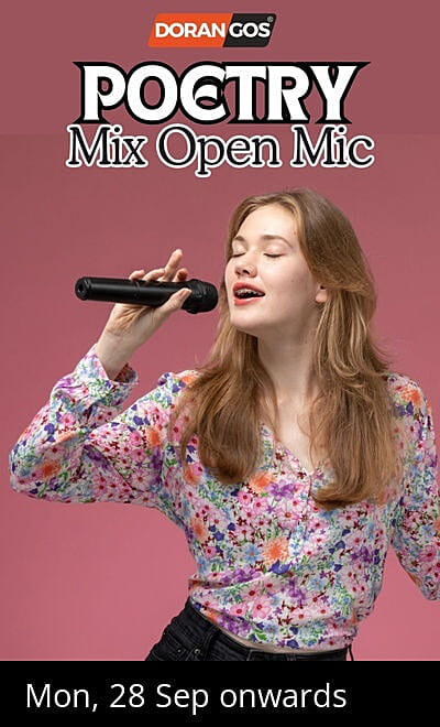 Open Mic Poetry Music