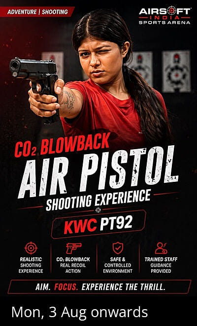 CO2 Blowback Air Pistol Shooting Experience