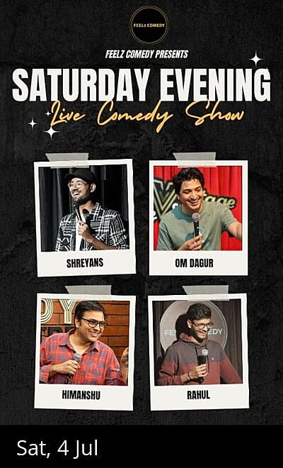 Saturday Evening Live @7PM by FEELz COMEDY