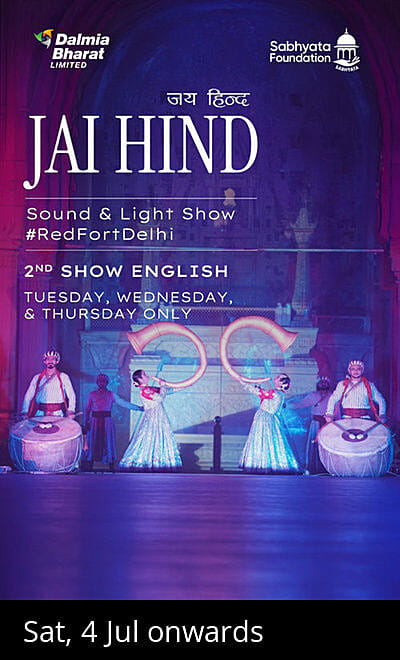 Jai Hind - Red Fort Light and Sound Show