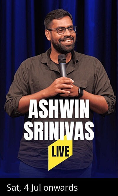 Ashwin Srinivas Live