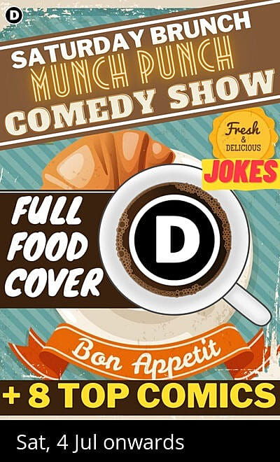 Saturday Brunch Munch Punch (Comedy Show)