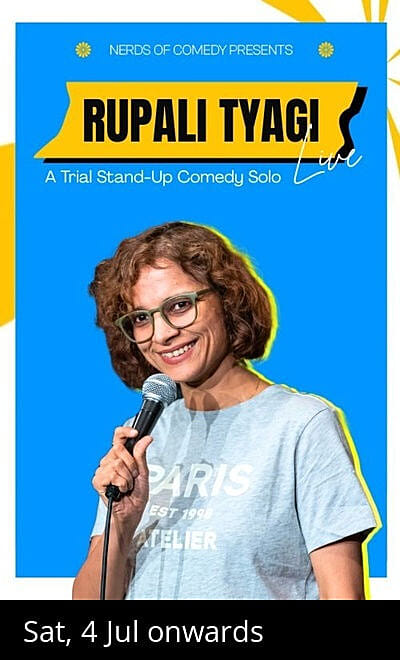 Rupali Tyagi Live : A Trial Stand Up Comedy Solo