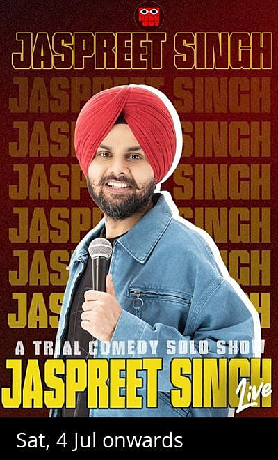 JASPREET SINGH LIVE - A Standup Comedy Trial Solo