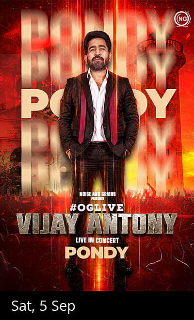 Vijay Antony Live In Concert - Pondicherry