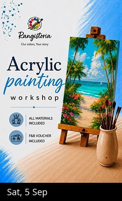 The Tropical Escape: Acrylic Painting Workshop