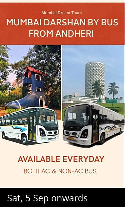 Mumbai Darshan by Bus from Andheri 