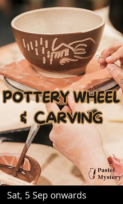 Pottery Wheel & Carving By Pastel Mystery