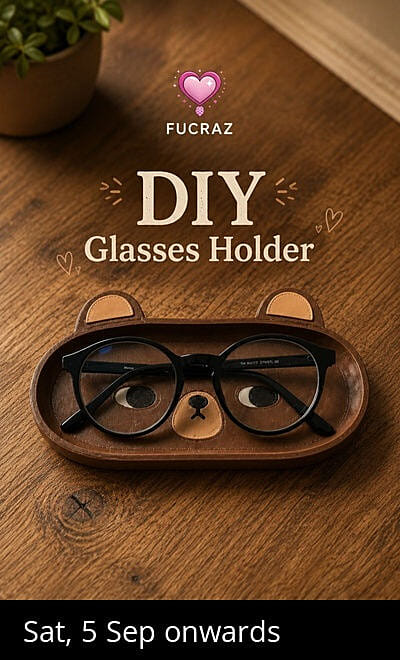 DIY Glasses Holder
