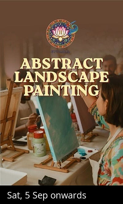 Abstract Landscape Painting - Kalaantara
