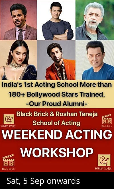 Acting Workshop By Roshan Taneja School of Acting