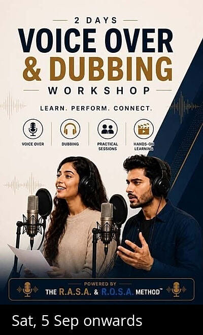 2-Days Voice and Dubbing Workshop