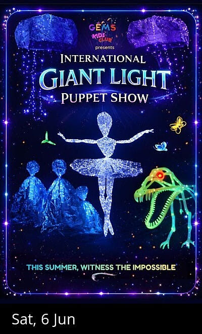 GIANT LIGHT PUPPET SHOW