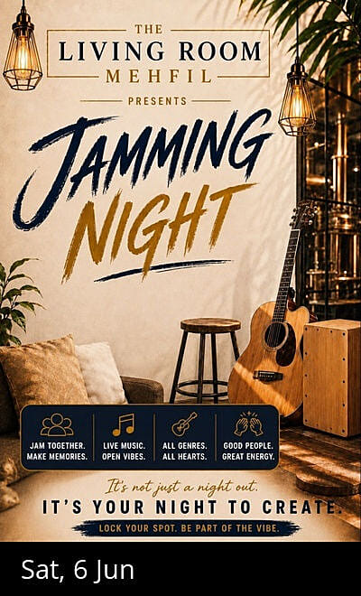 The Living Room Mehfil Presents: Jamming Night 