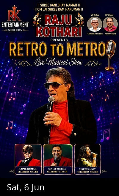 Bollywood Musical Show - Retro to Metro