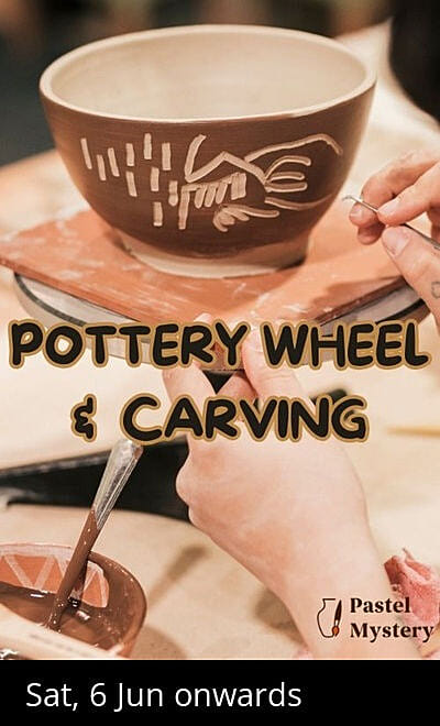 Pottery Wheel & Carving By Pastel Mystery