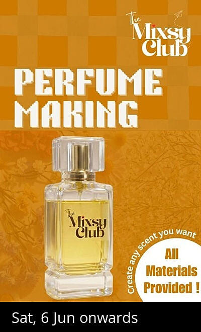 Perfume Making - The Mixsy Club