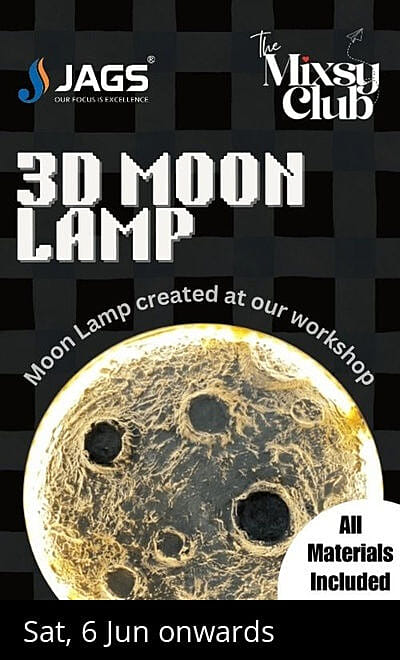 3D Moon Lamp - The Mixsy Club