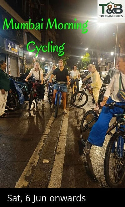 Mumbai Morning Cycling Tour - Treks and Bikes