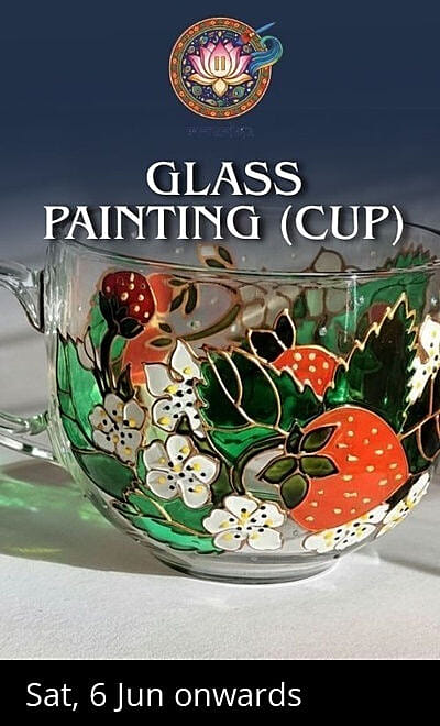Glass Painting (Cup) - Kalaantara