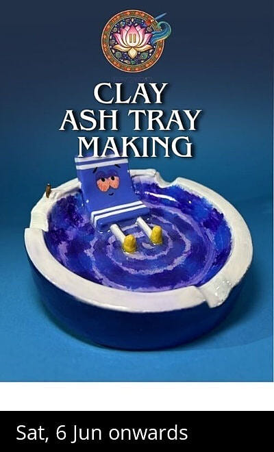 Clay Ash Tray Making - Kalaantara