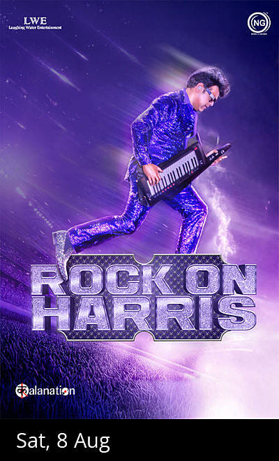 ROCK ON HARRIS LIVE IN CONCERT - BENGALURU