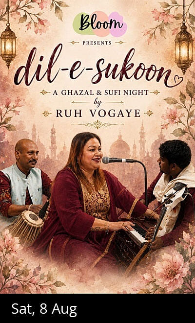 Dil-e-Sukoon A Ghazal & Sufi Night by Ruh Voyage