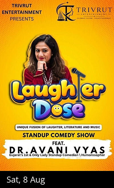 Laughter Dose-fusion of laughter,literature,music