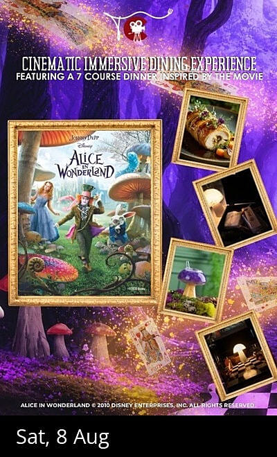 Alice in Wonderland - Cinematic Immersive Dining