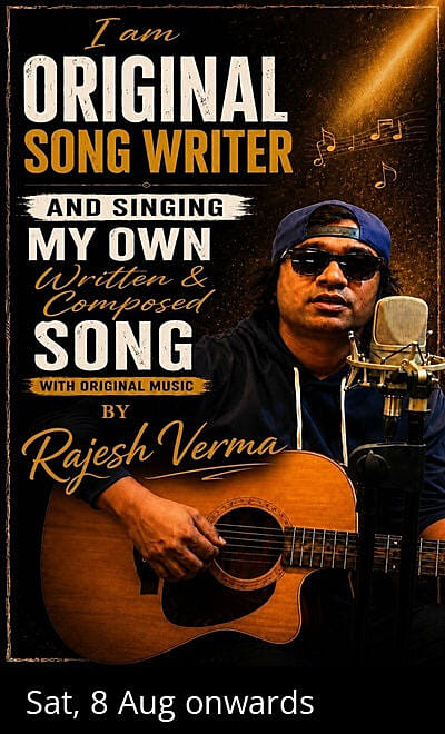 Original Songs Evening With Rajesh Verma