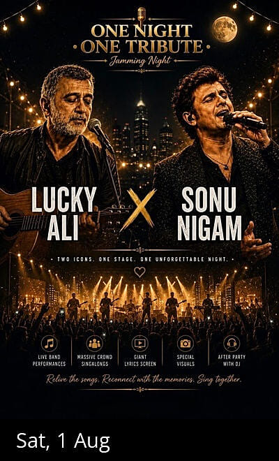 One Night One Tribute Lucky Ali X Sonu Nigam Jam