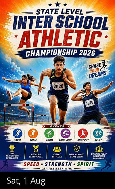 state level inte school athletic championship 2026